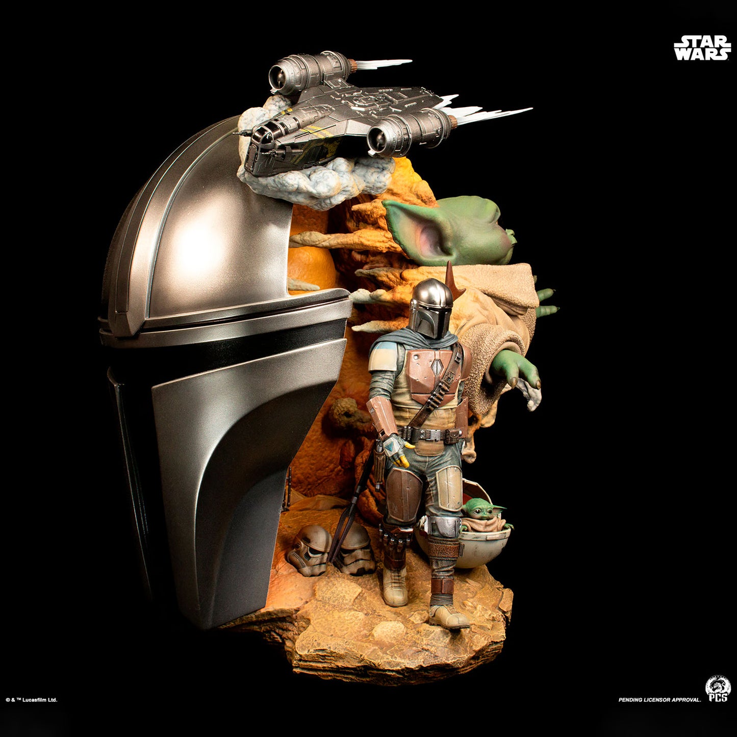 Premium Collectibles - The Mandalorian and Grogu