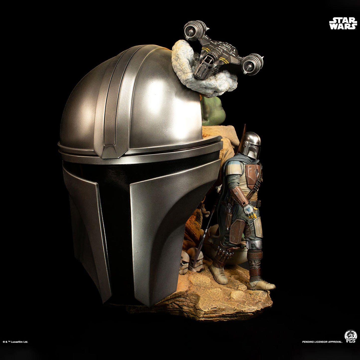 Premium Collectibles - The Mandalorian and Grogu