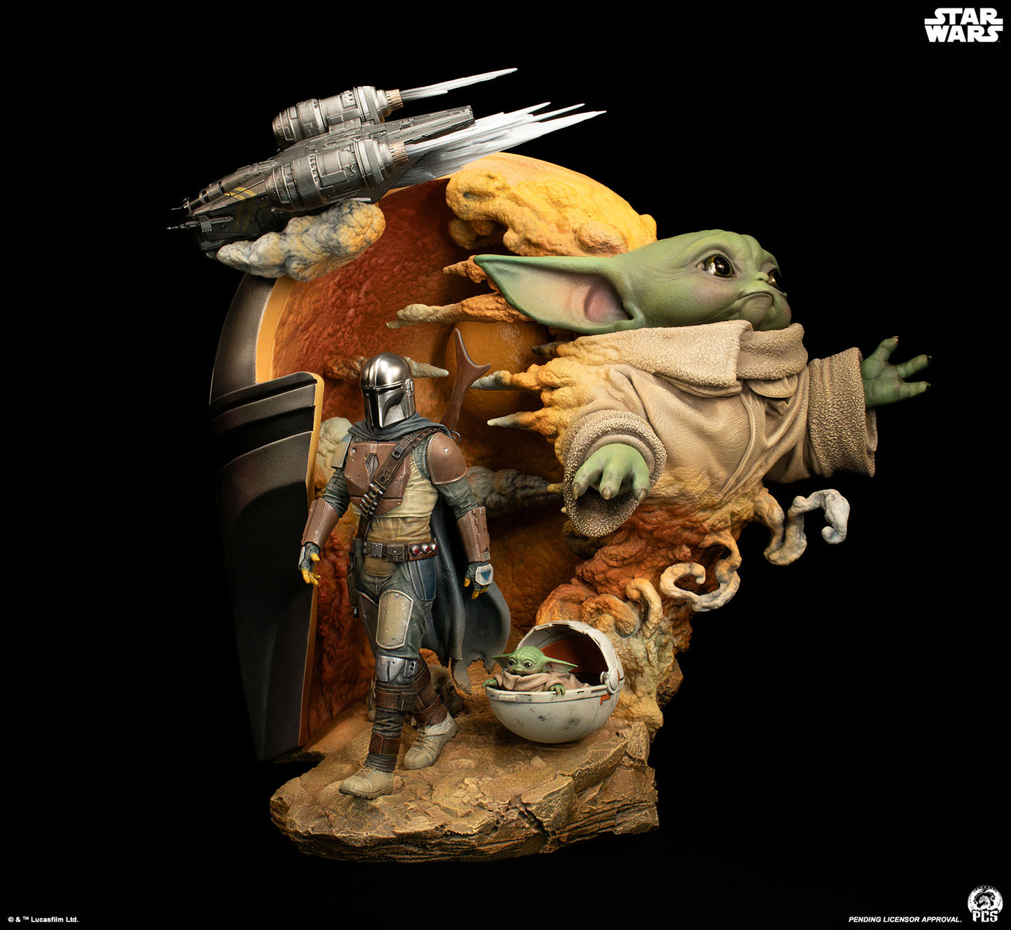 Premium Collectibles - The Mandalorian and Grogu