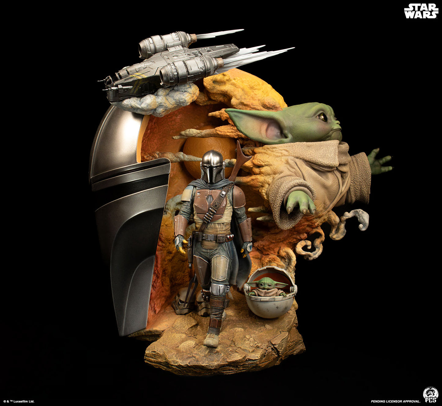 Premium Collectibles - The Mandalorian and Grogu