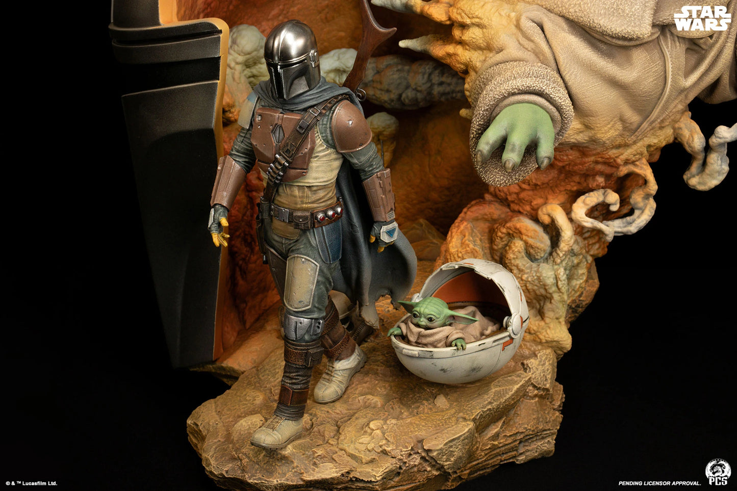 Premium Collectibles - The Mandalorian and Grogu