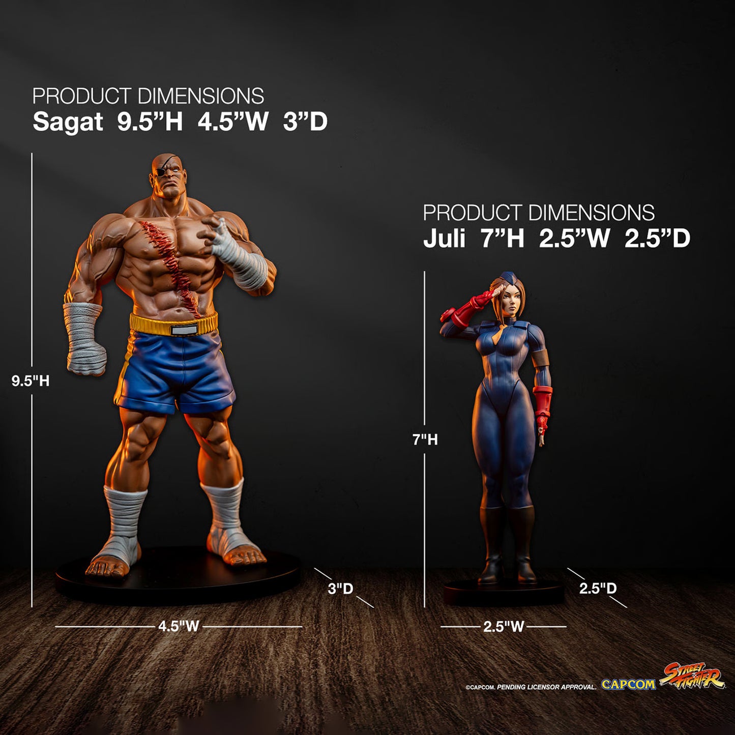 Sideshow Collectibles - Sagat and Juli
