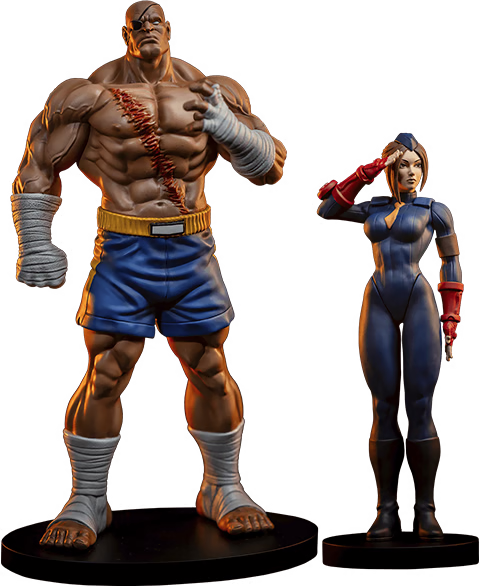 Sideshow Collectibles - Sagat and Juli