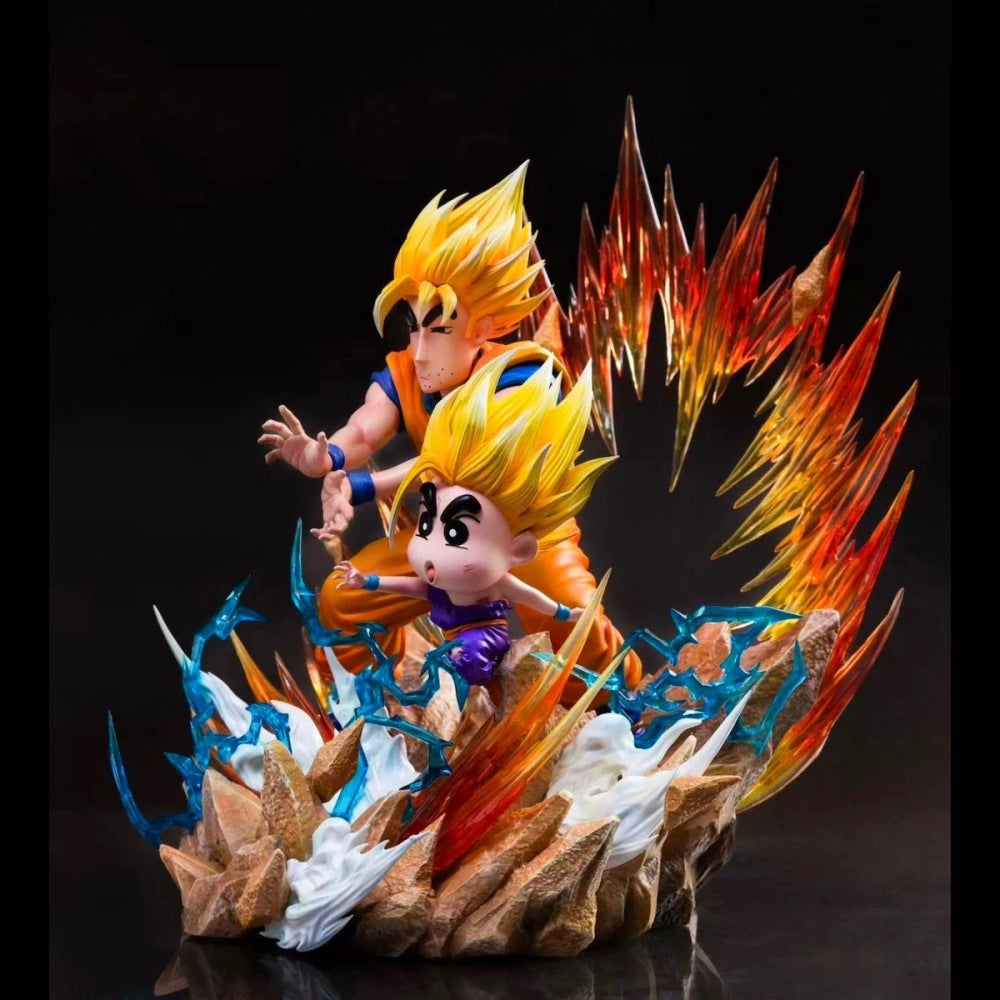 Cotton Hall - Shinnosuke Nohara cos Goku and Gohan