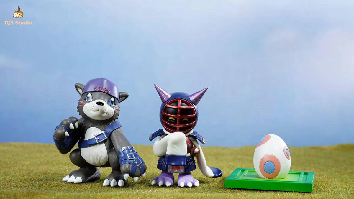 DJS - Bearmon, Kotemon, KoKabuterimon, Mokumon, Liollmon, Frimon, Popomon, Wanyamon, Penmon and Hiyarimon