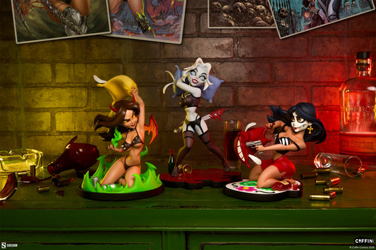 Sideshow Collectibles - Lady Death, Hellwitch and La Muerta
