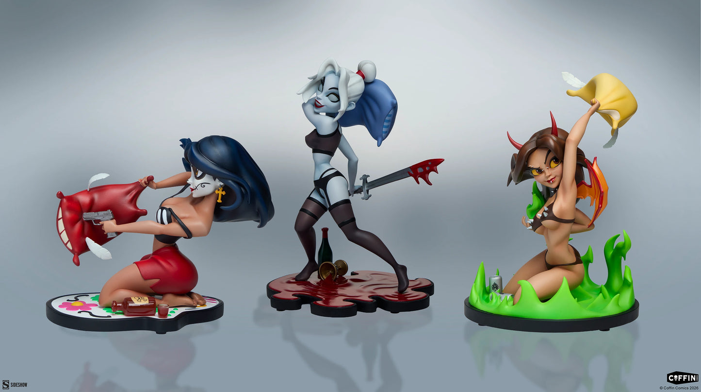 Sideshow Collectibles - Lady Death, Hellwitch and La Muerta
