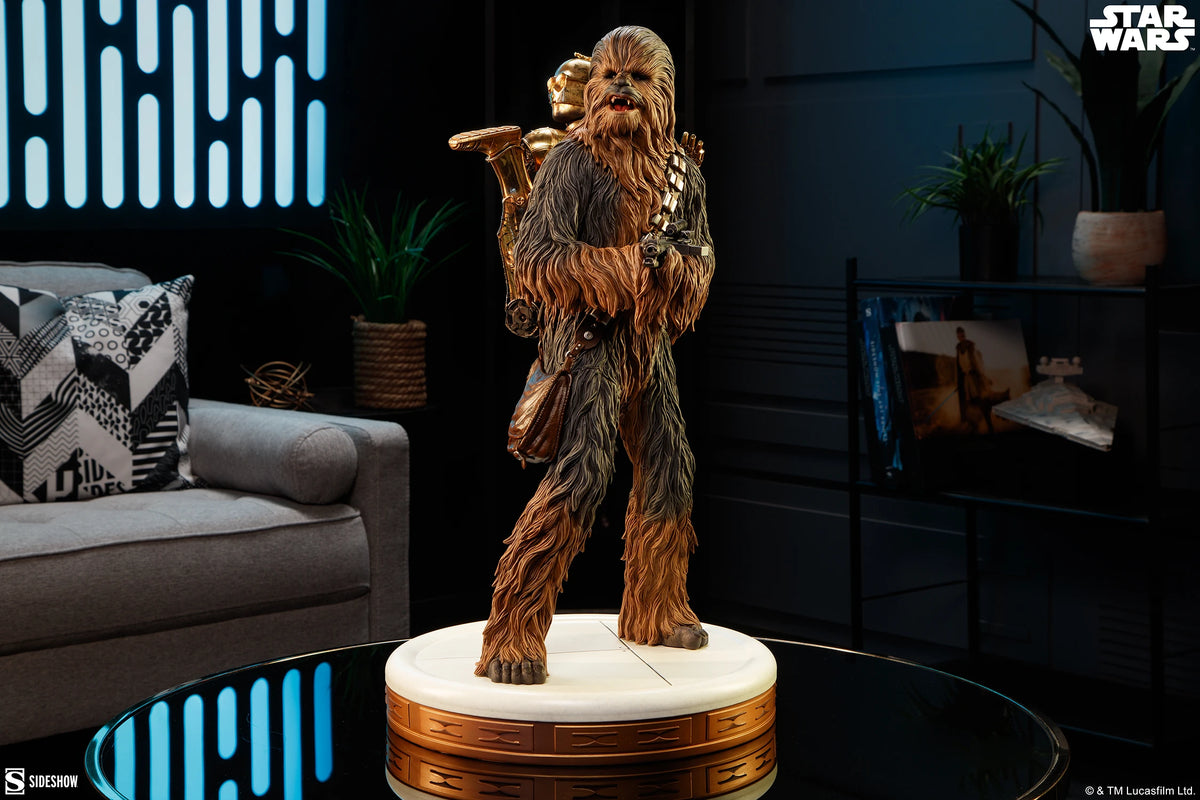 Sideshow Collectibles - Chewbacca and C-3PO