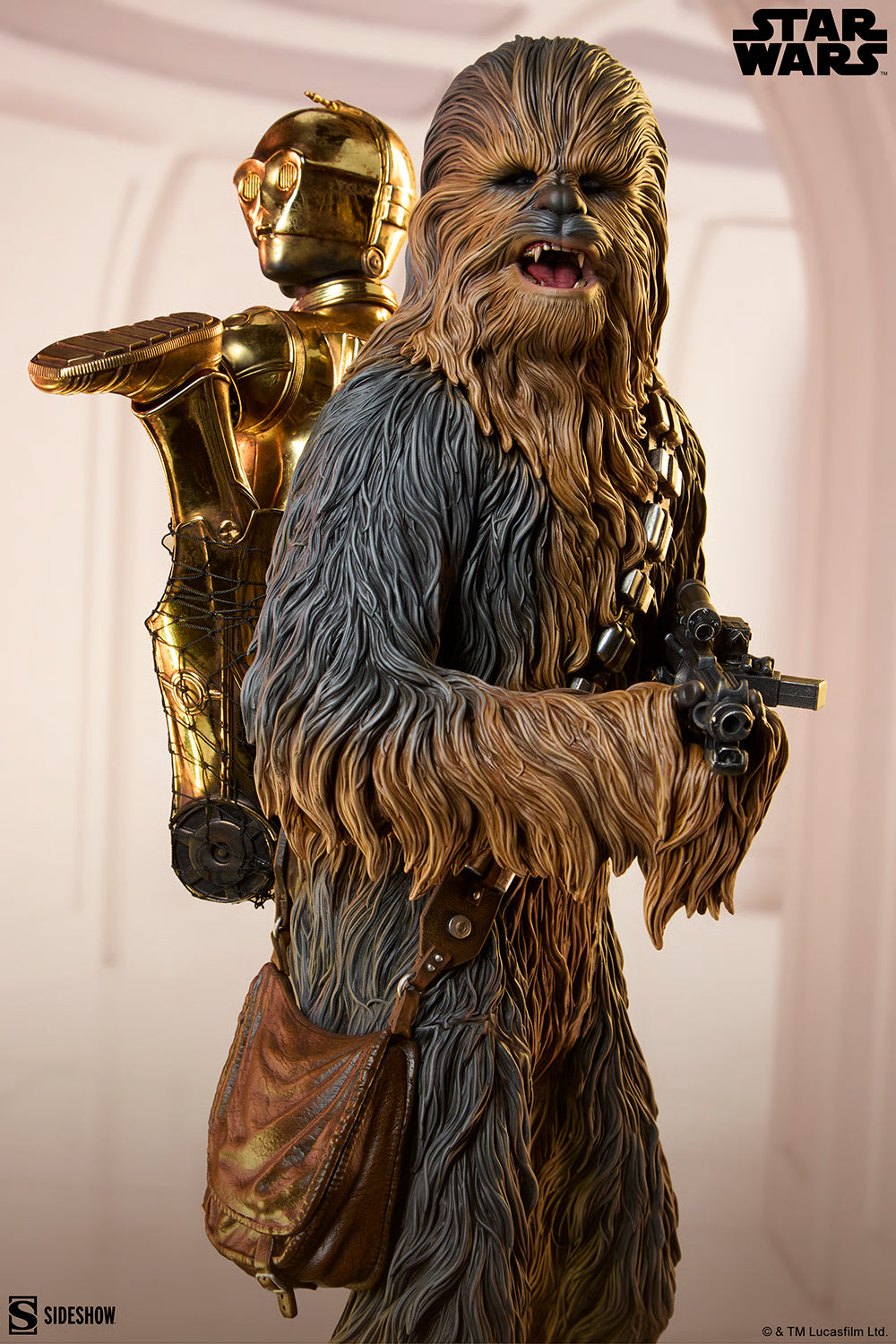 Sideshow Collectibles - Chewbacca and C-3PO