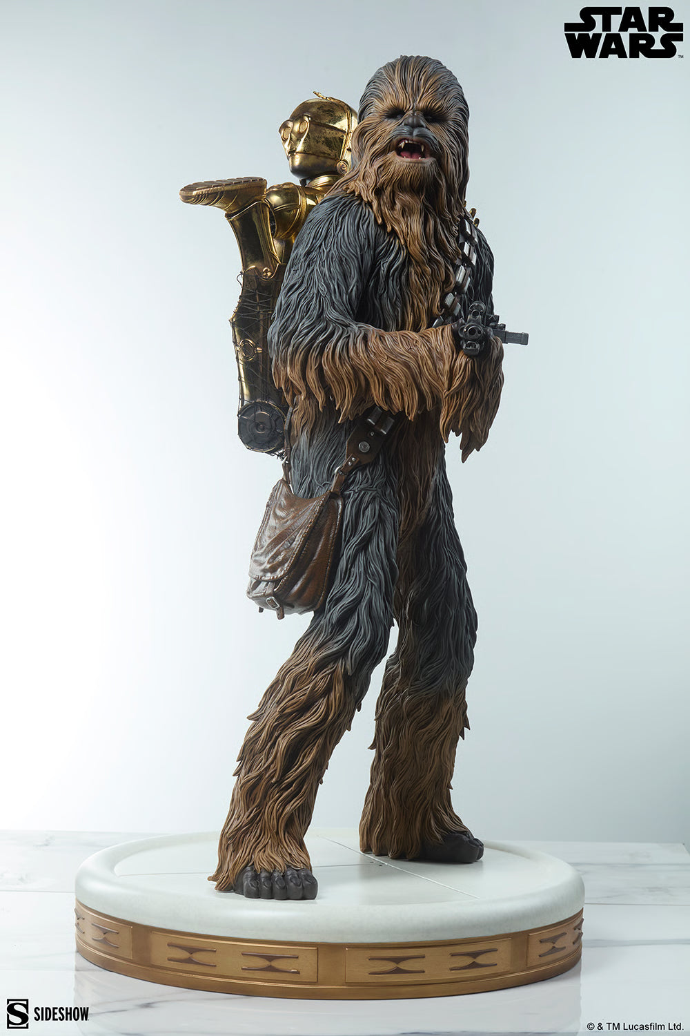 Sideshow Collectibles - Chewbacca and C-3PO
