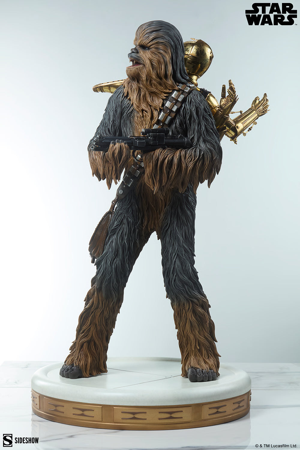 Sideshow Collectibles - Chewbacca and C-3PO