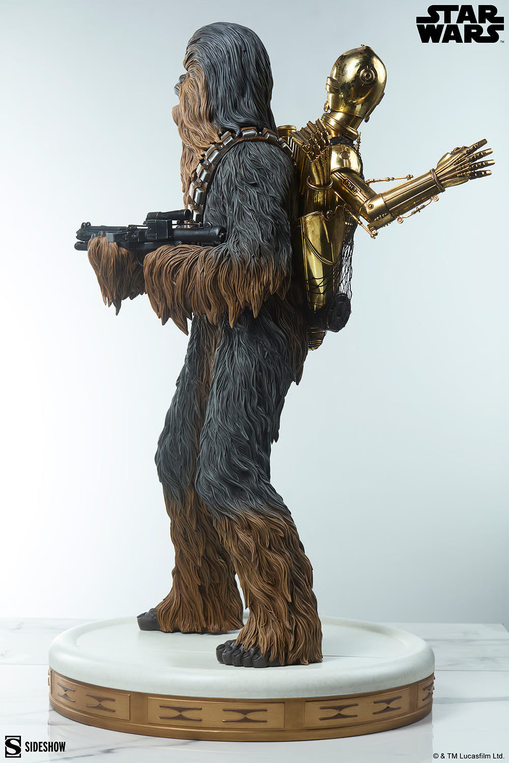 Sideshow Collectibles - Chewbacca and C-3PO