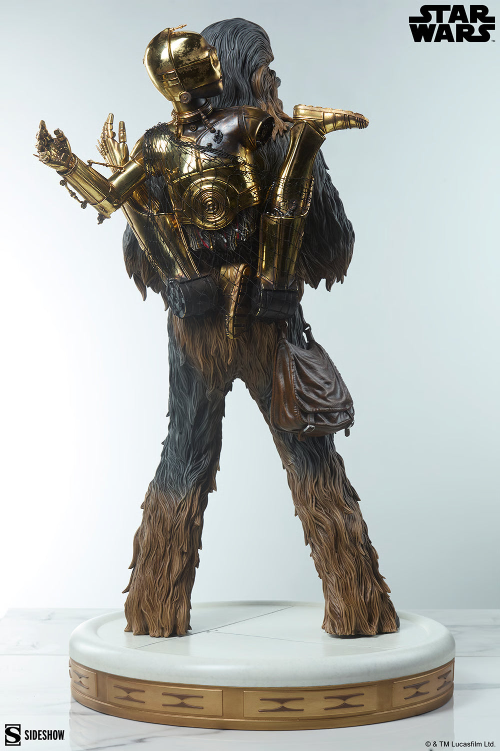 Sideshow Collectibles - Chewbacca and C-3PO