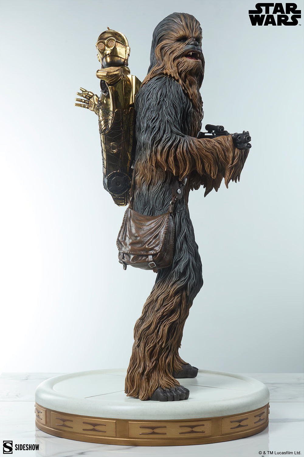 Sideshow Collectibles - Chewbacca and C-3PO