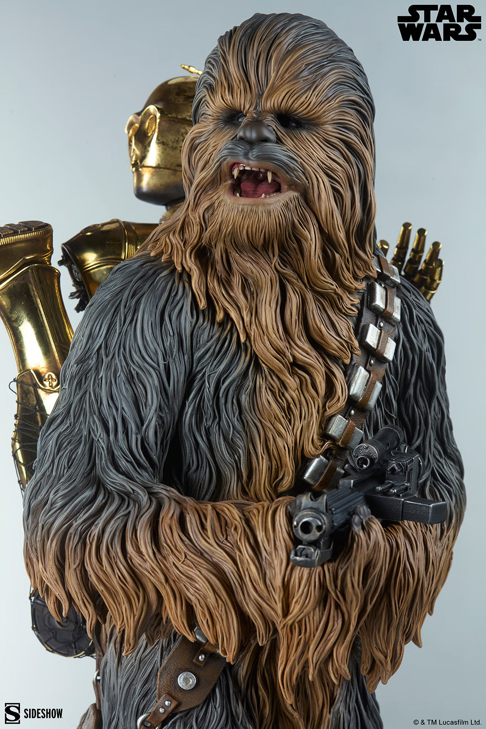 Sideshow Collectibles - Chewbacca and C-3PO