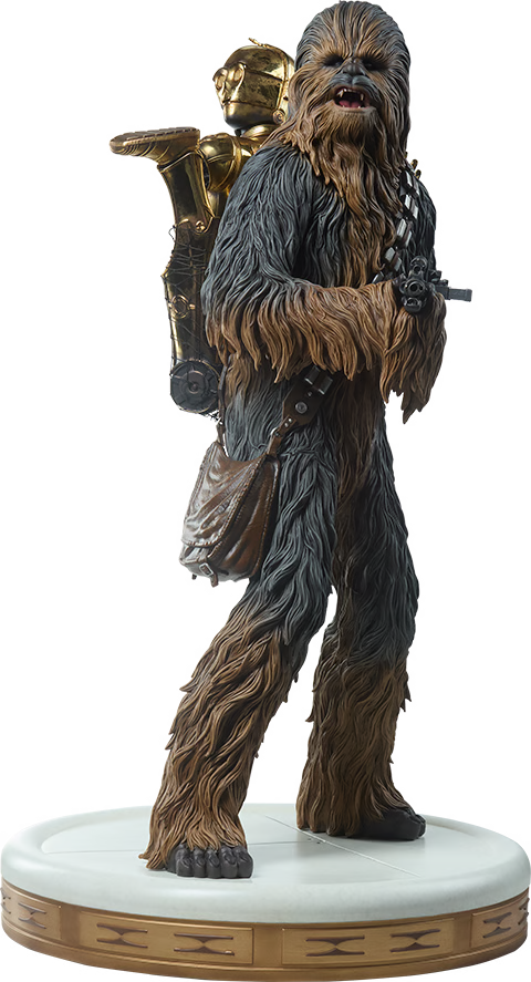 Sideshow Collectibles - Chewbacca and C-3PO