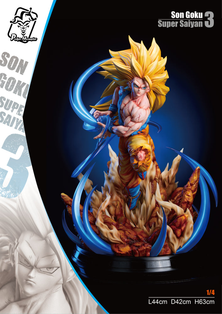 Poker Monster - SSJ3 Goku