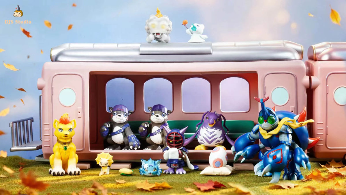DJS - Bearmon, Kotemon, KoKabuterimon, Mokumon, Liollmon, Frimon, Popomon, Wanyamon, Penmon and Hiyarimon