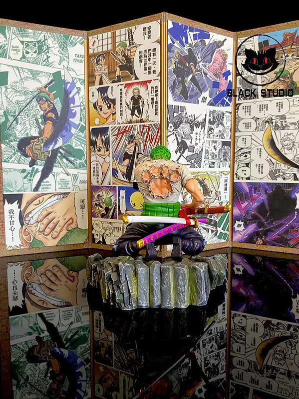 Black - Zoro StatueCorp
