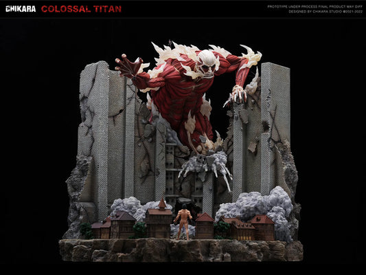 Chikara - Colossal Titan StatueCorp