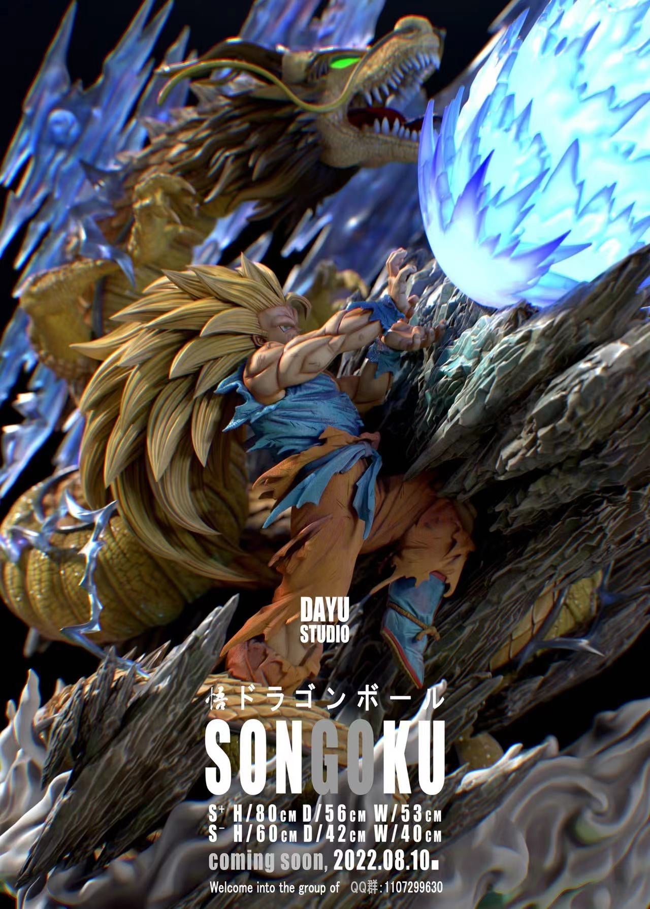 Dayu - SSJ3 Goku StatueCorp