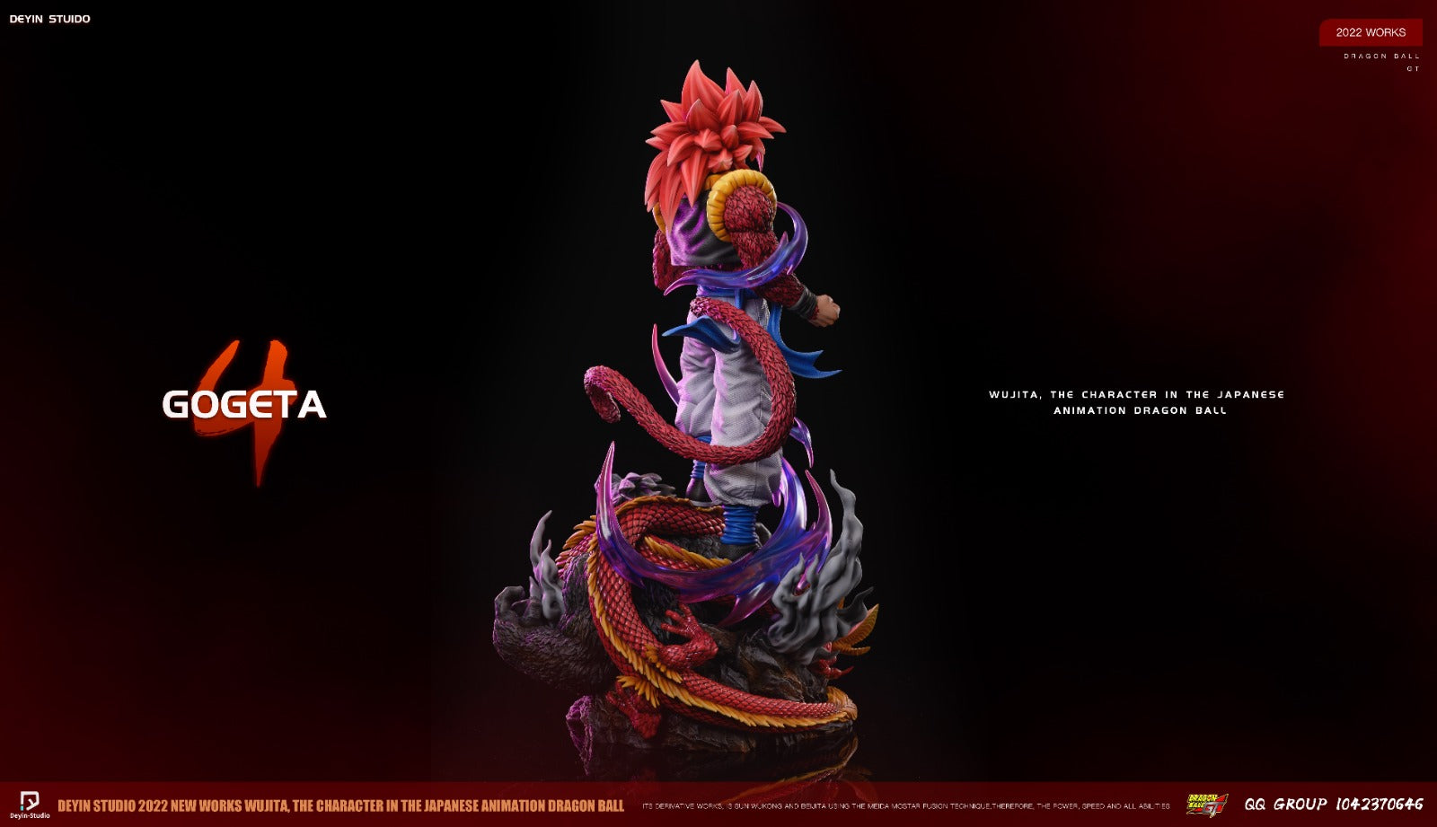 Deyin - SSJ4 Gogeta StatueCorp