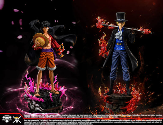 Diamond - Luffy and Sabo StatueCorp