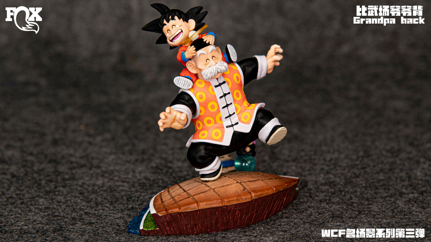 FOX - Grandpa Gohan and Kid Goku StatueCorp