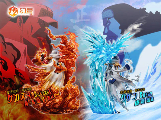 HZ - Akainu and Kuzan StatueCorp