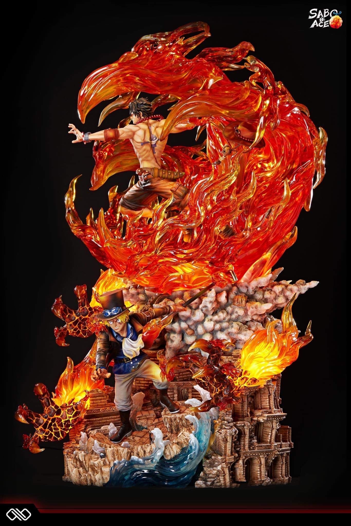 Infinite - Sabo and Ace StatueCorp