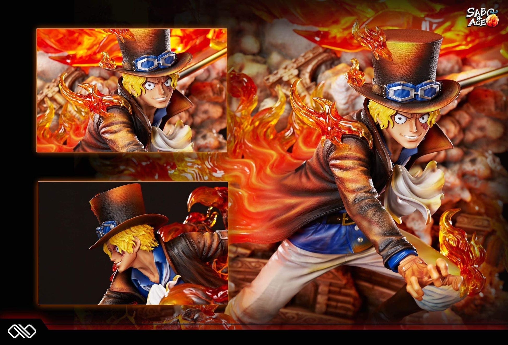 Infinite - Sabo and Ace StatueCorp