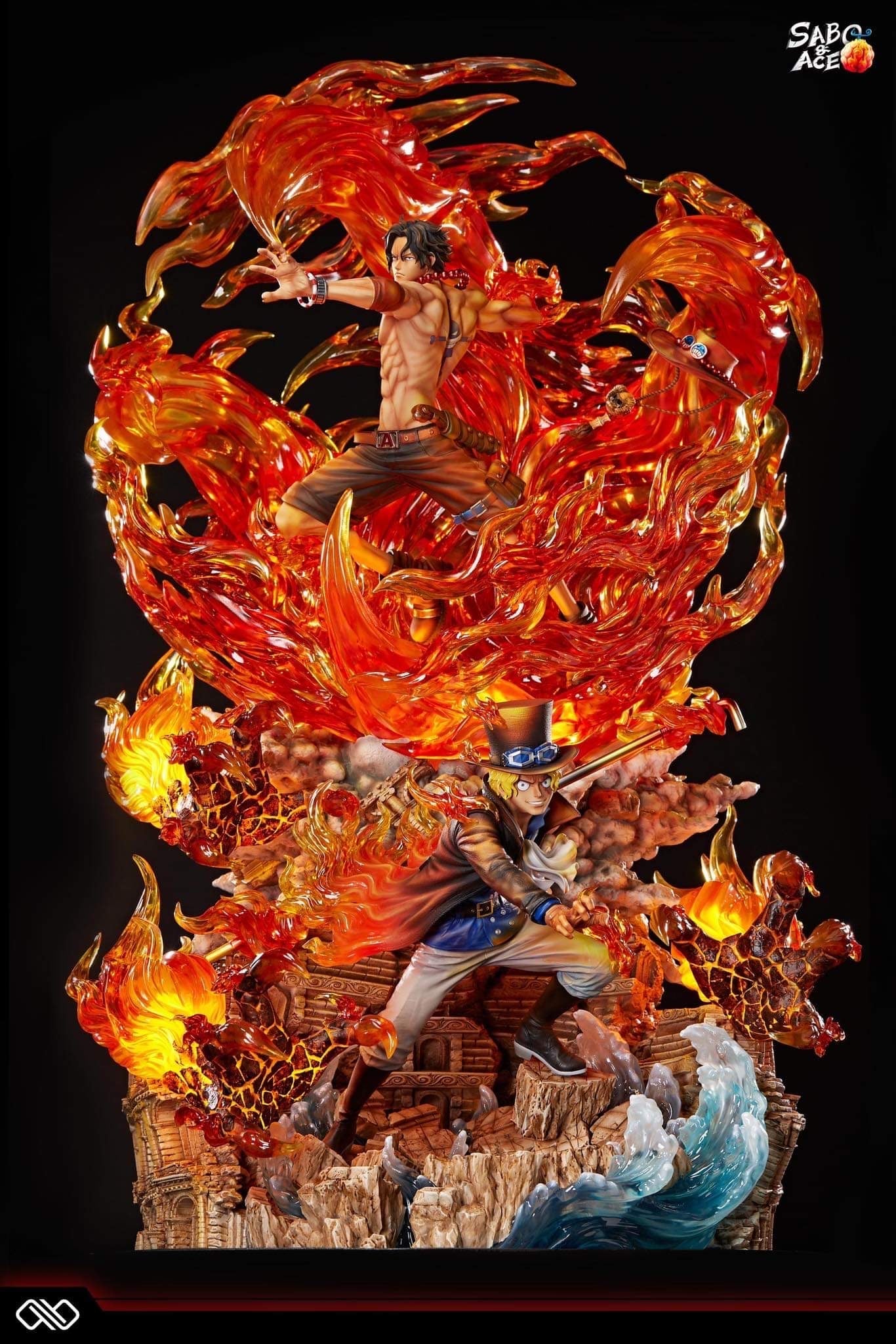 Infinite - Sabo and Ace StatueCorp