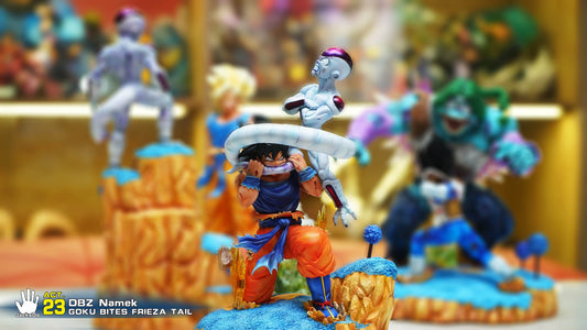 JacksDo - Goku bites Frieza StatueCorp