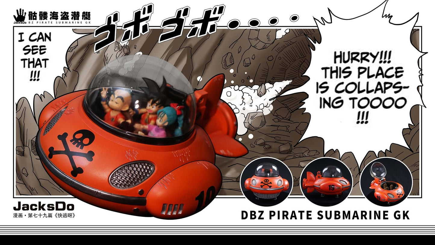 JacksDo - Pirate Submarine StatueCorp
