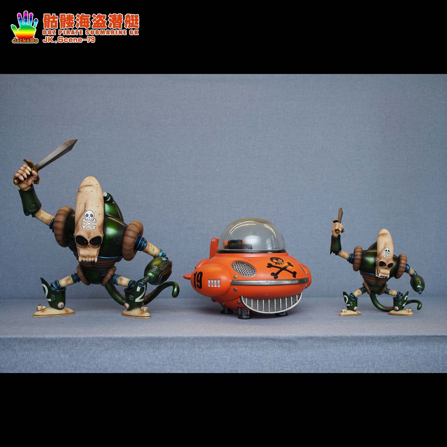 JacksDo - Pirate Submarine StatueCorp