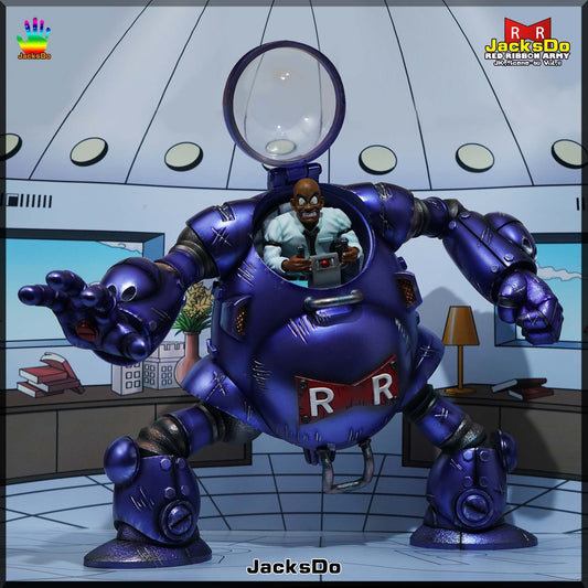 JacksDo - Red Ribbon Army vol. 8 Officer Black StatueCorp
