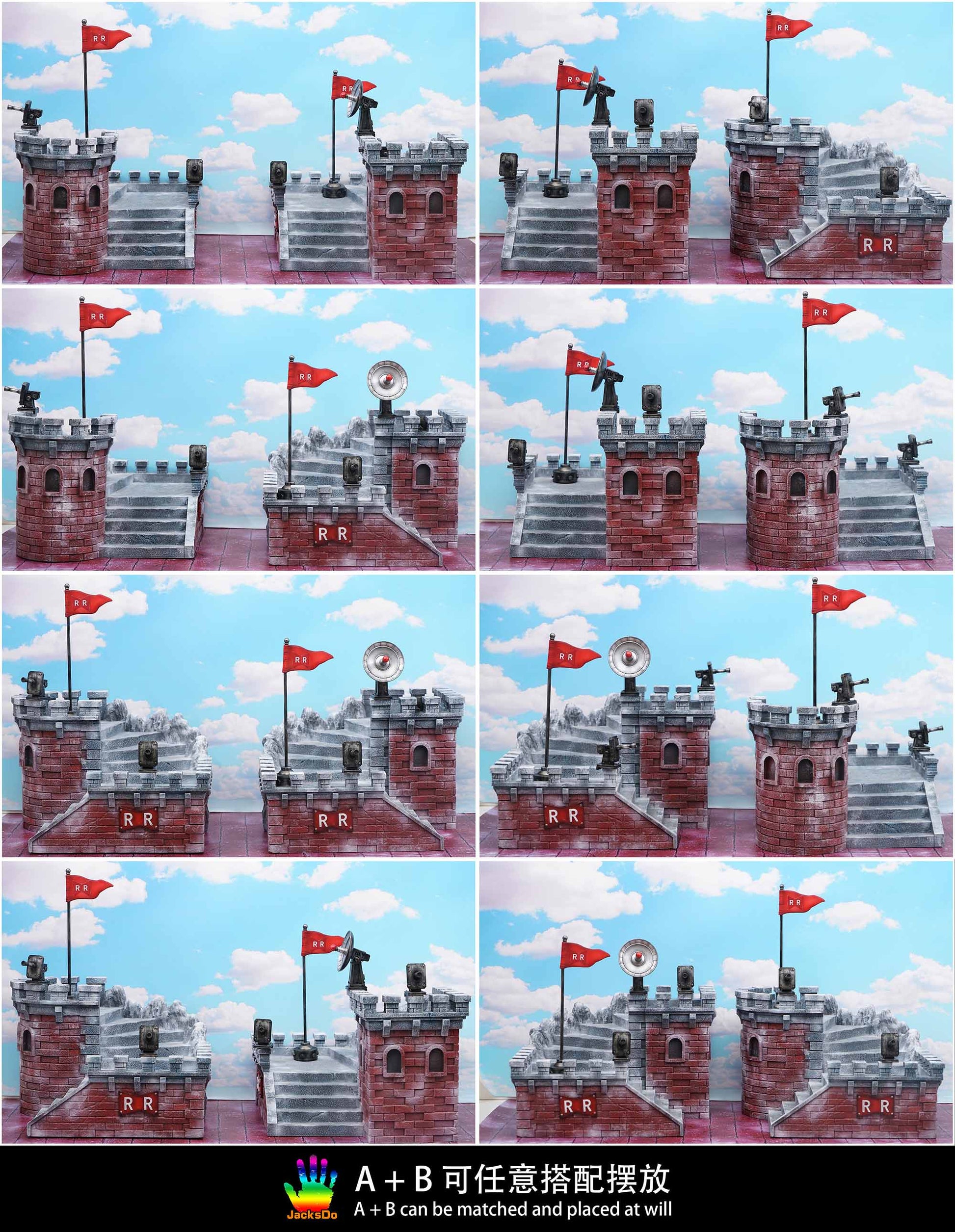 JacksDo - Red Ribbon Castle StatueCorp