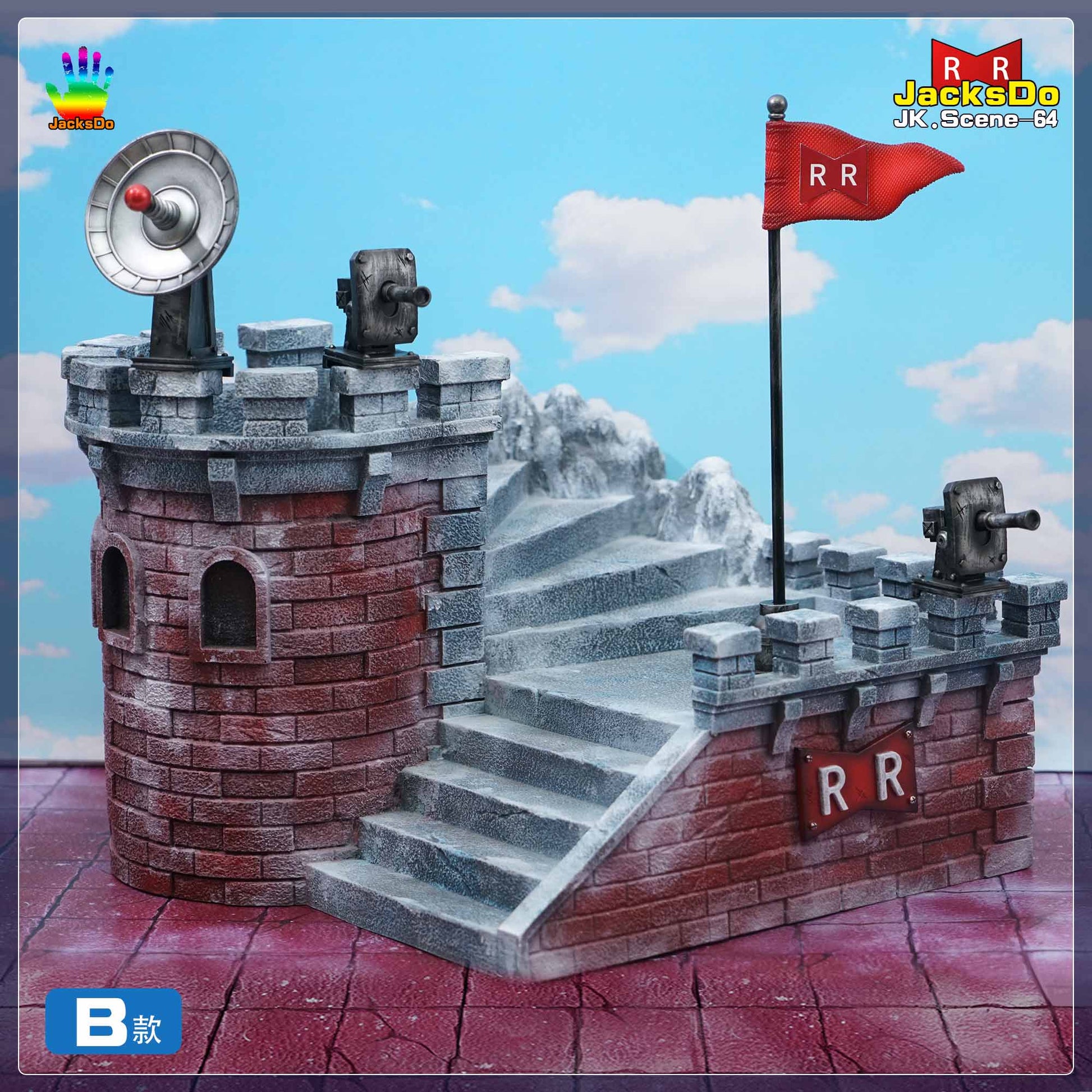 JacksDo - Red Ribbon Castle StatueCorp