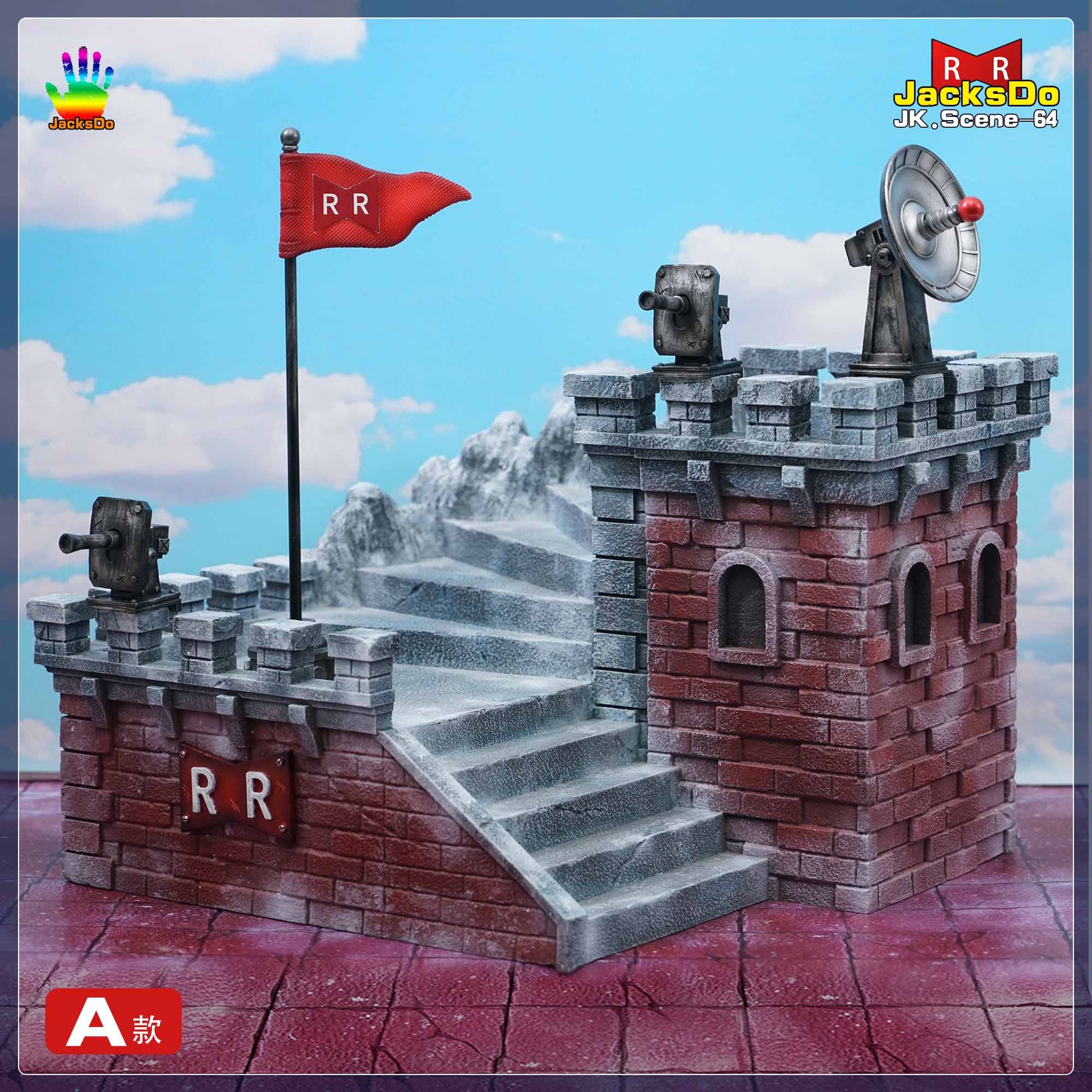 JacksDo - Red Ribbon Castle StatueCorp