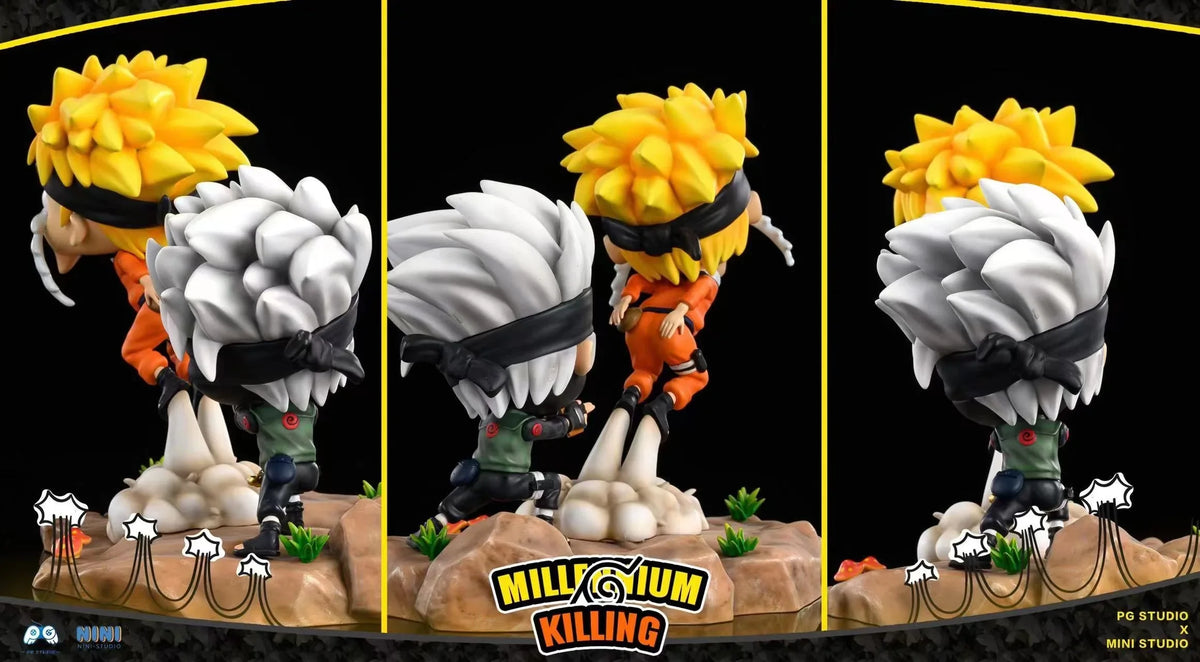 MINIX - Naruto Shippuden - Pack de 4 - Figurine à Collectionner 7cm (Naruto, Kakashi, Itachi, Sakura) - Collection MINIX - Naruto Shippuden - Pack de 4 - Figurine à Collectionner 7cm (Naruto, Kakashi, Itachi, Sakura) - Collection