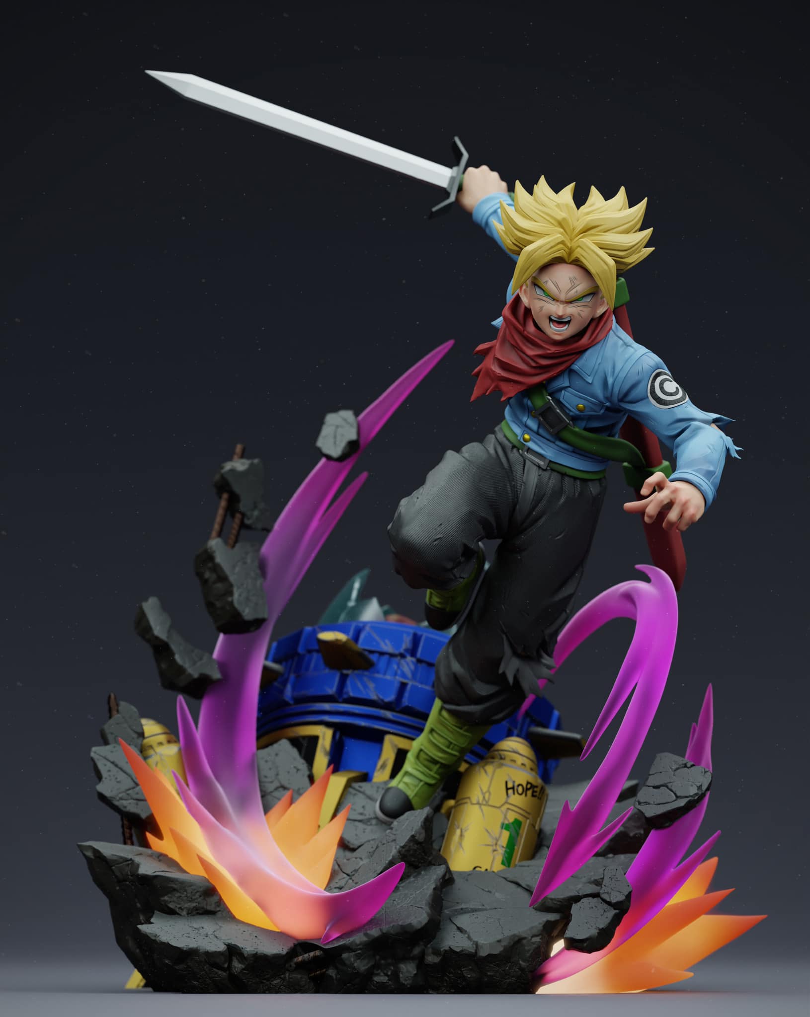 Player 1 - Trunks StatueCorp