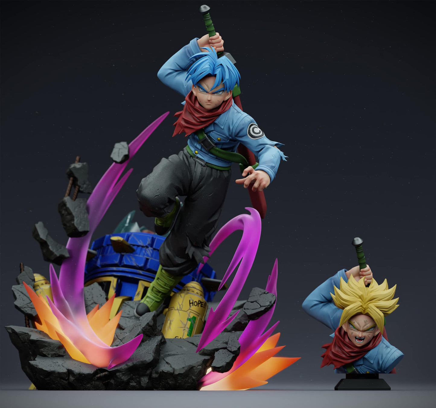 Player 1 - Trunks StatueCorp