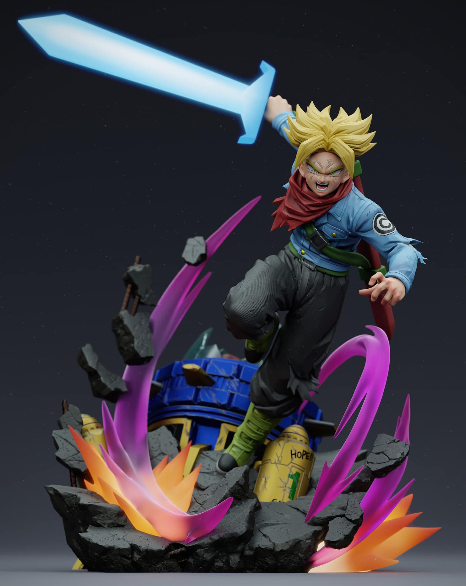 Player 1 - Trunks StatueCorp