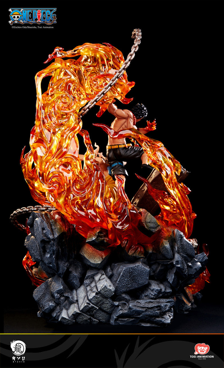 Luffy Using Ryu Ryu - Luffy and Ace – StatueCorp