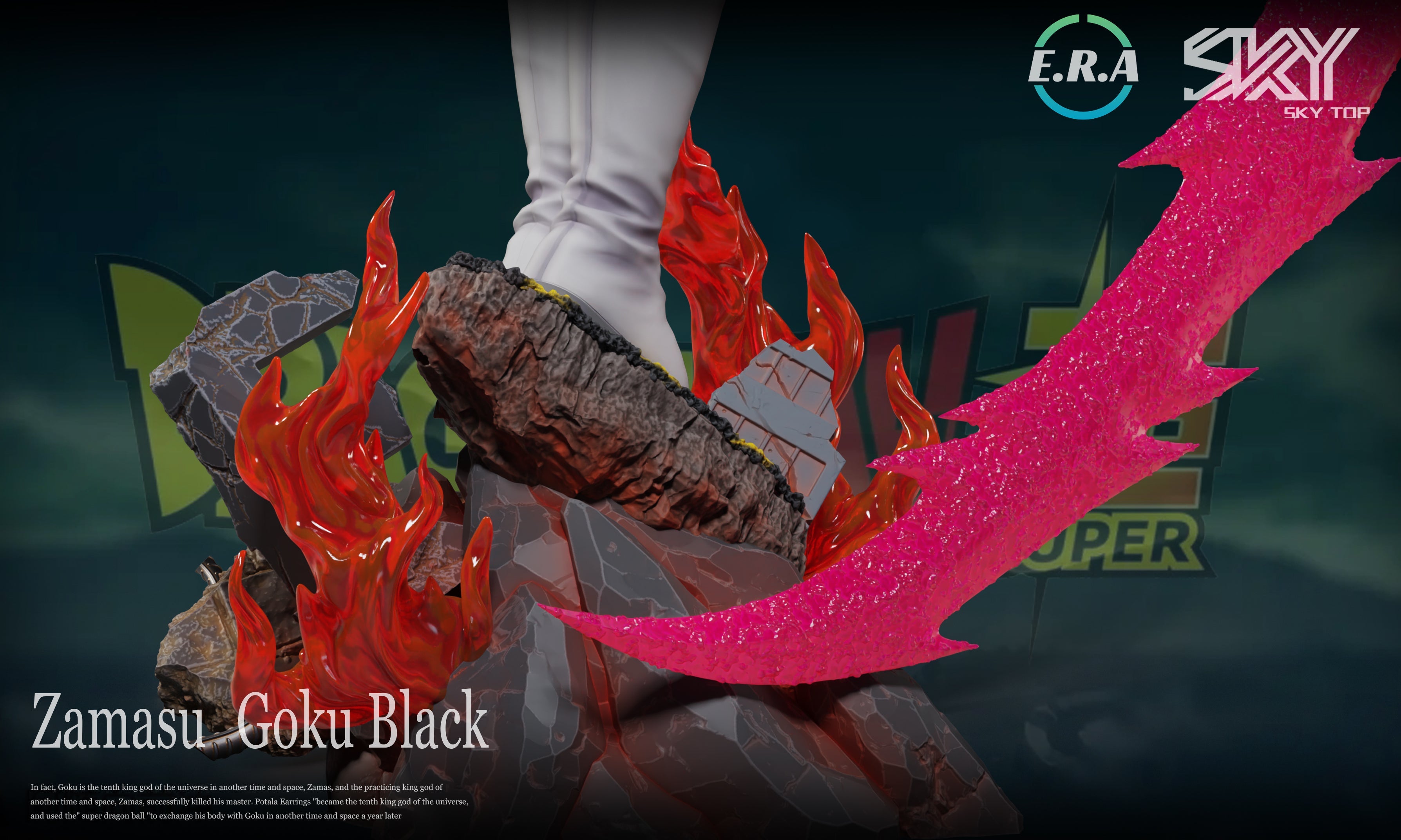 Sky Top x ERA Goku Black StatueCorp 356