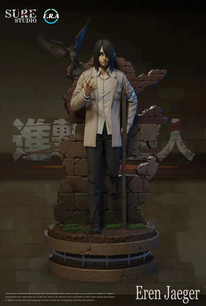 Sure x ERA - Eren and Zeke StatueCorp
