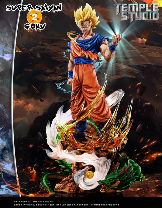 Temple - SSJ Goku and Majin Vegeta StatueCorp