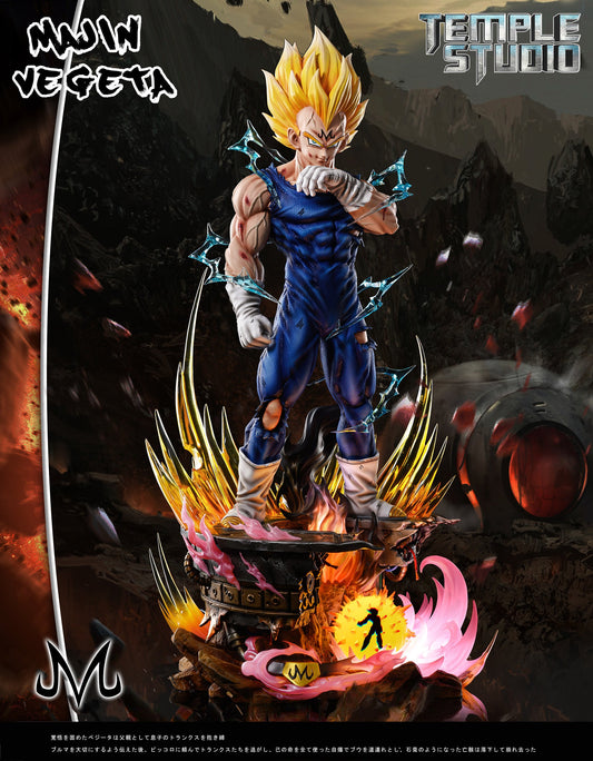 Temple - SSJ Goku and Majin Vegeta StatueCorp