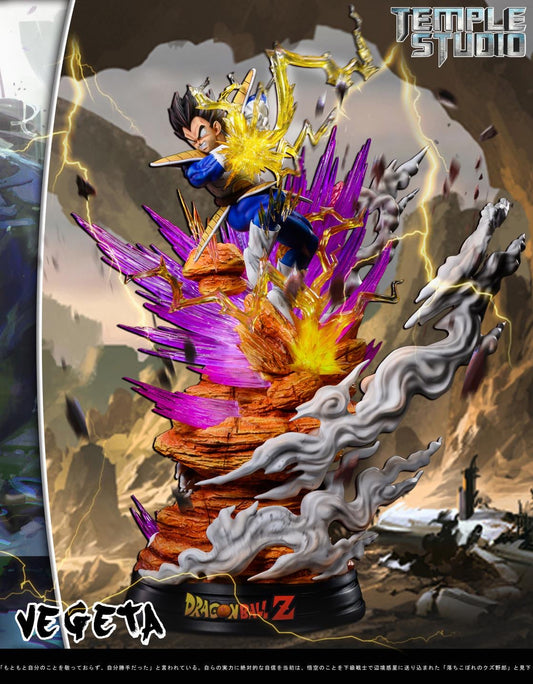 Temple - Vegeta Galick Gun StatueCorp