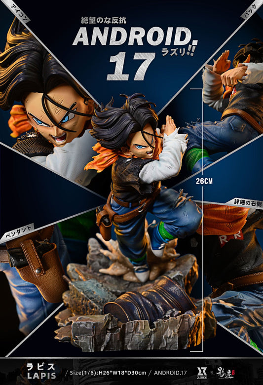 Z x DIM - Android 17 StatueCorp